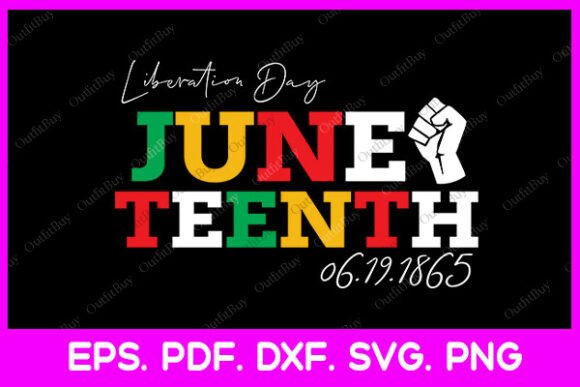 Download Liberation Day June Teenth 06.19 Svg - Day Collection