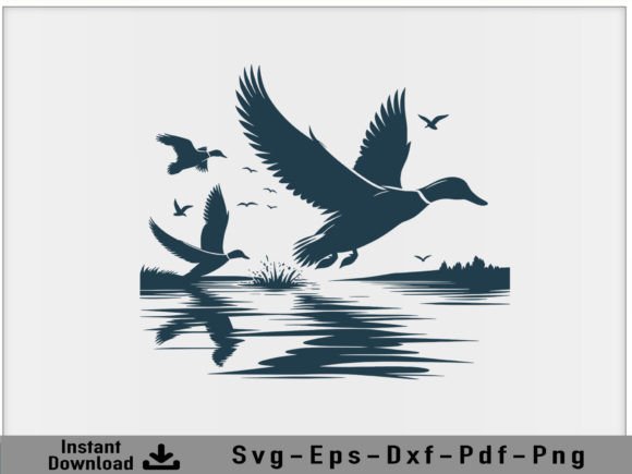 Download Duck Hunting Svg Vector Silhouette File - Silhouette Collection