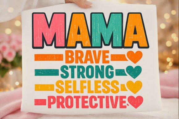 Download Mama Brave Strong Selfless Mother's Day - Day Collection