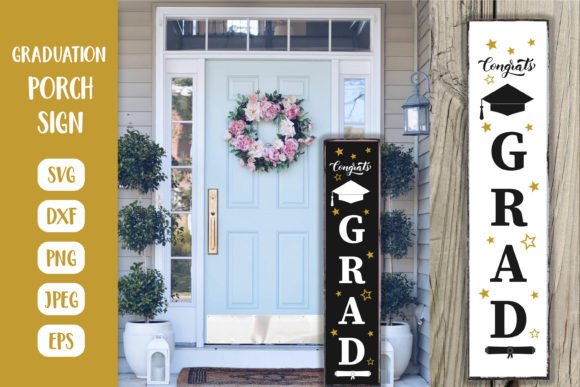 Download Graduation Porch Sign SVG. Grad Party - Porch sign svg Collection
