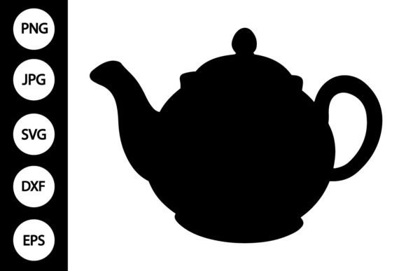 Download Teapot Silhouette SVG - Silhouette Collection