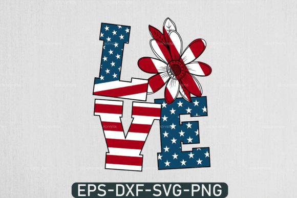 Download Love 4th of July Svg, Memorial Day Svg - Day Collection