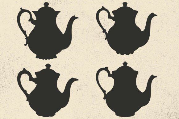 Download Teapot Silhouette SVG - Silhouette Collection
