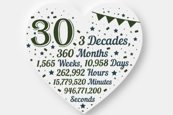Download Funny 30th Birthday Christmas Gift SVG - Day Collection