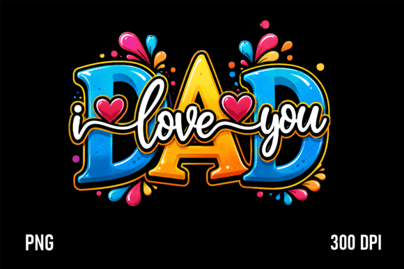 Download I Love You Dad Fathers Day PNG - Day Collection