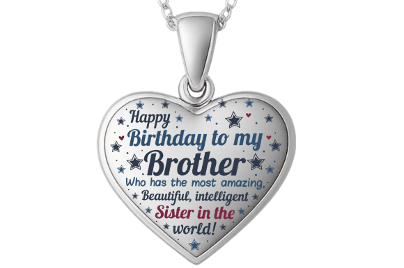 Download Funny Brother Birthday Wooden Heart SVG - Day Collection