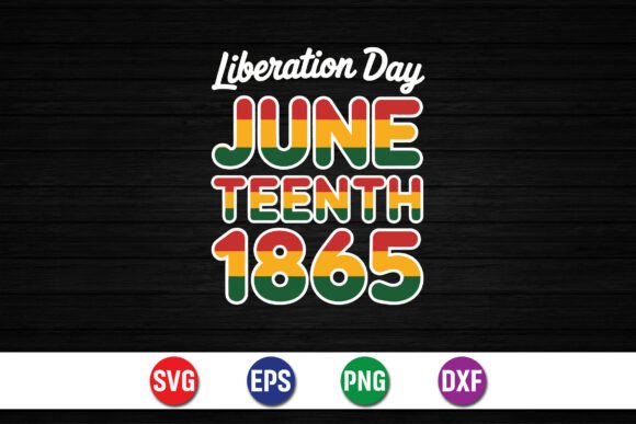 Download Liberation Day Juneteenth 1865 SVG - Day Collection