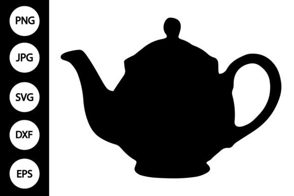 Download Teapot Silhouette SVG - Silhouette Collection