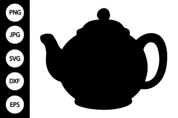 Download Teapot Silhouette SVG - Silhouette Collection