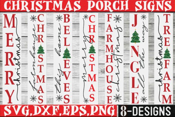 Download Christmas Porch Sign Svg Bundle - Premium Bundle
