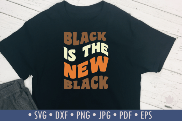 Download Black is the New Black Cut File | Wavy - Black is the new black Collection