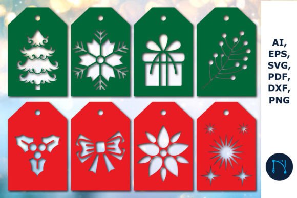 Download Laser Cut Christmas Gift Tag SVG Bundle - Christmas gift tag svg bundle Collection