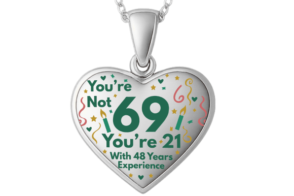 Download Funny 69th Birthday Heart Card POD JPG - Day Collection