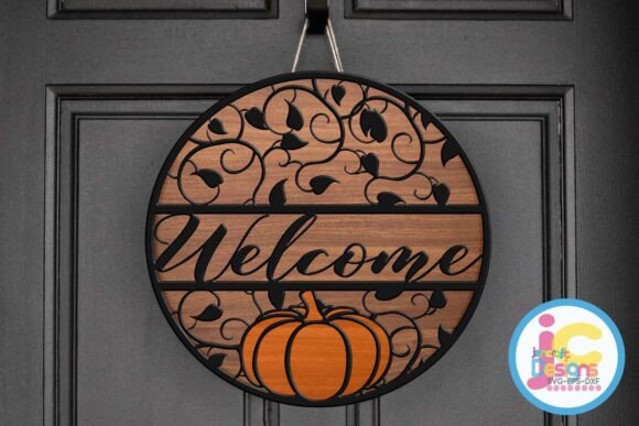 Download Fall Welcome Porch Sign Svg Pumpkin Svg - Porch sign svg Collection