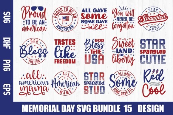 Download Memorial Day SVG Bundle - Day Collection