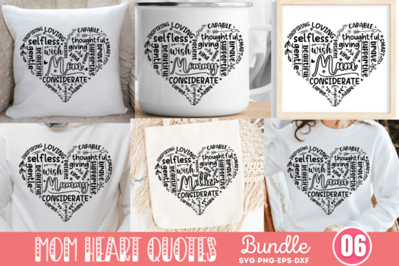 Download Mother's Day Heart SVG Bundle - Day Collection