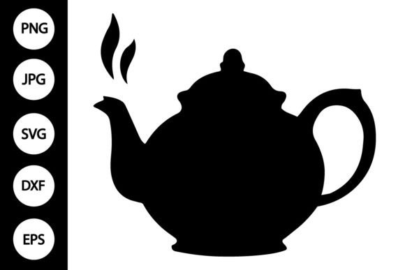 Download Teapot Silhouette SVG - Silhouette Collection