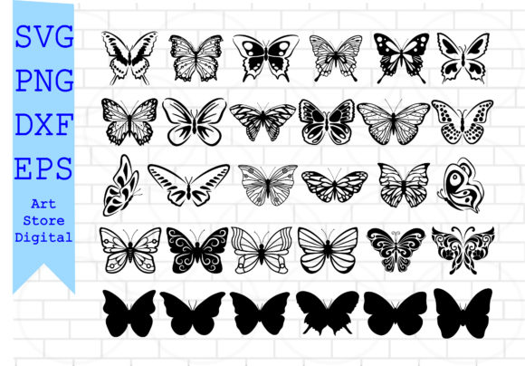Download Butterfly Svg, Butterfly Silhouette - Silhouette Collection