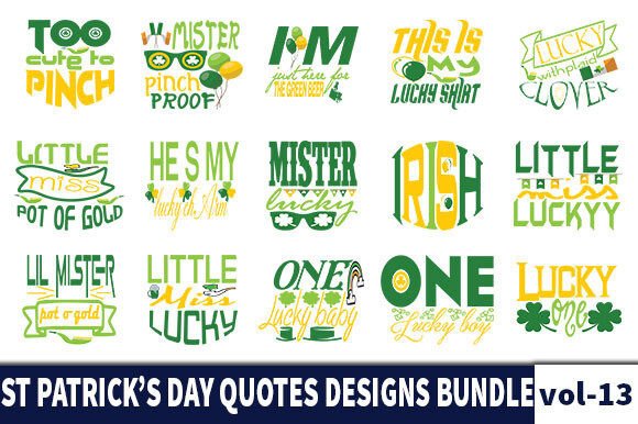 Download 15 ST PATRICK 'S DAY Quotes Designs Bu - Day Collection